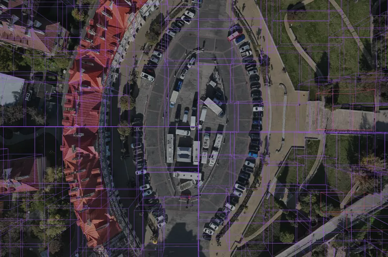 Zoomed-in LOD tile detail