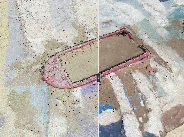 LiDAR color transfer screenshot