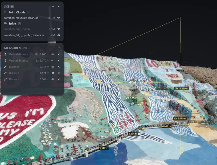 Measurement tool screenshot
